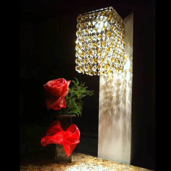 CB2 Other Cb2 Wall Sconce With Sparkling Crystals Poshmark